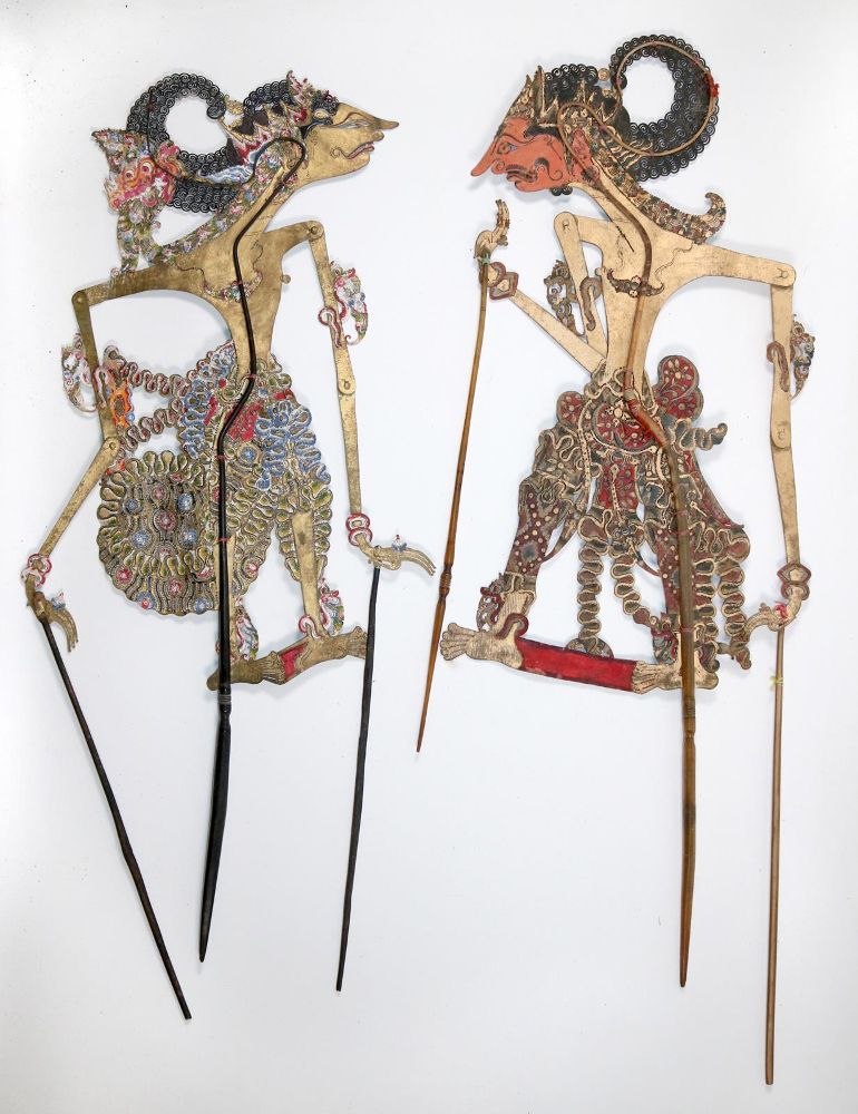 Große Abbildung Nr.8: 145-2448 Wayang Kulit: (Asiatika)