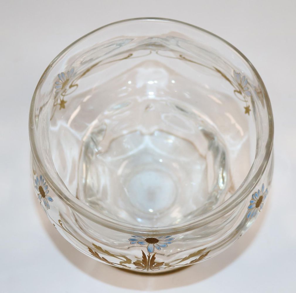 Große Abbildung Nr.2: 145-2454 Jugendstilvase: (Glas)