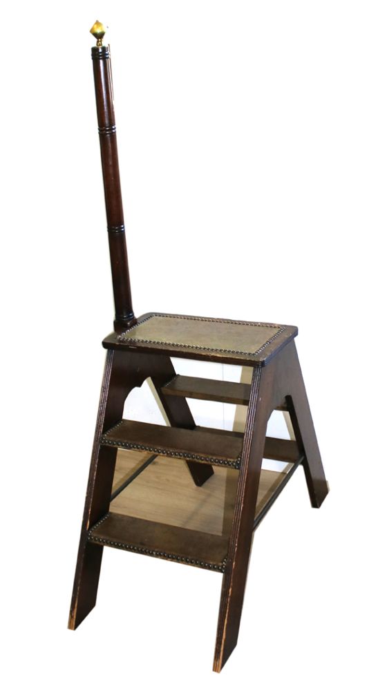 Große Abbildung Nr.1: 145-2460 Bibliotheksleiter.: (Möbel)
