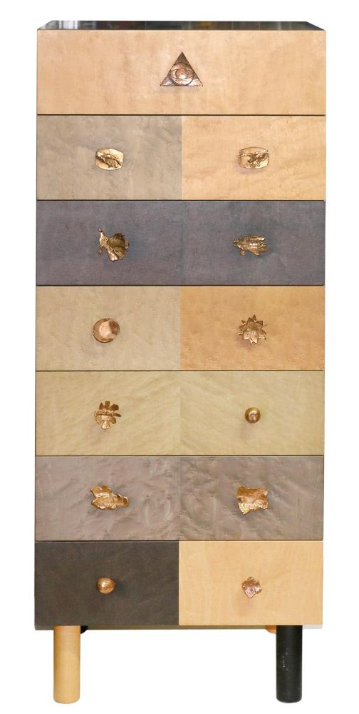 Cavaliere, Alik – Genesio chest of drawers, design 1990 for Zanotta Nova Milanese