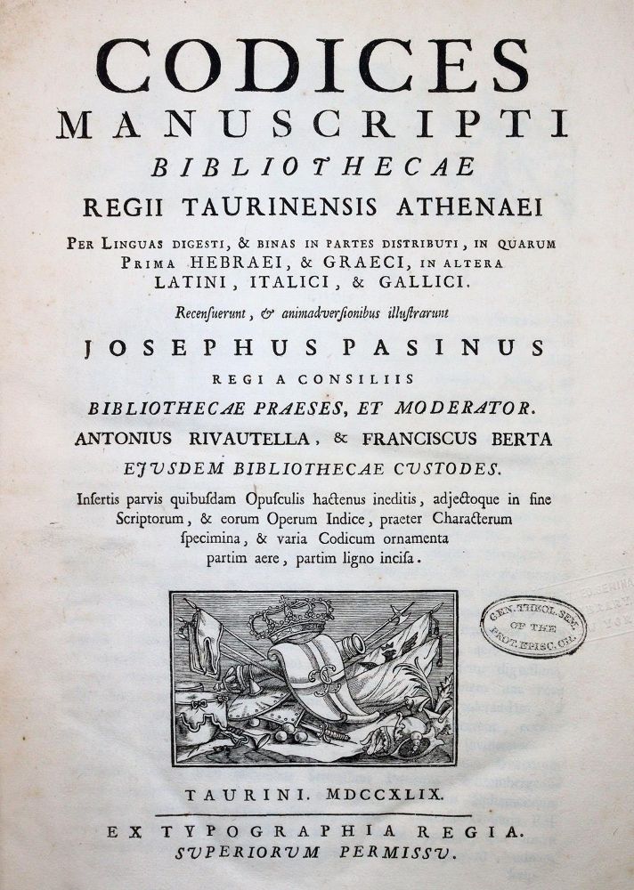 Große Abbildung Nr.1: 145-250 Pasini,G.: (Old and rare books, manuscripts)