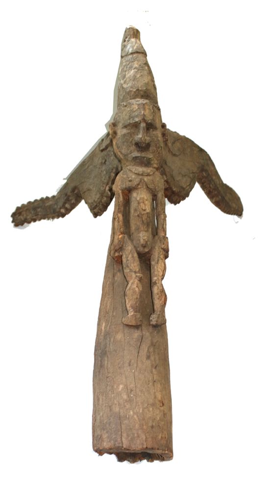 Papua-Nowa Gwinea – Sepik figura dachowa domu ceremonialnego