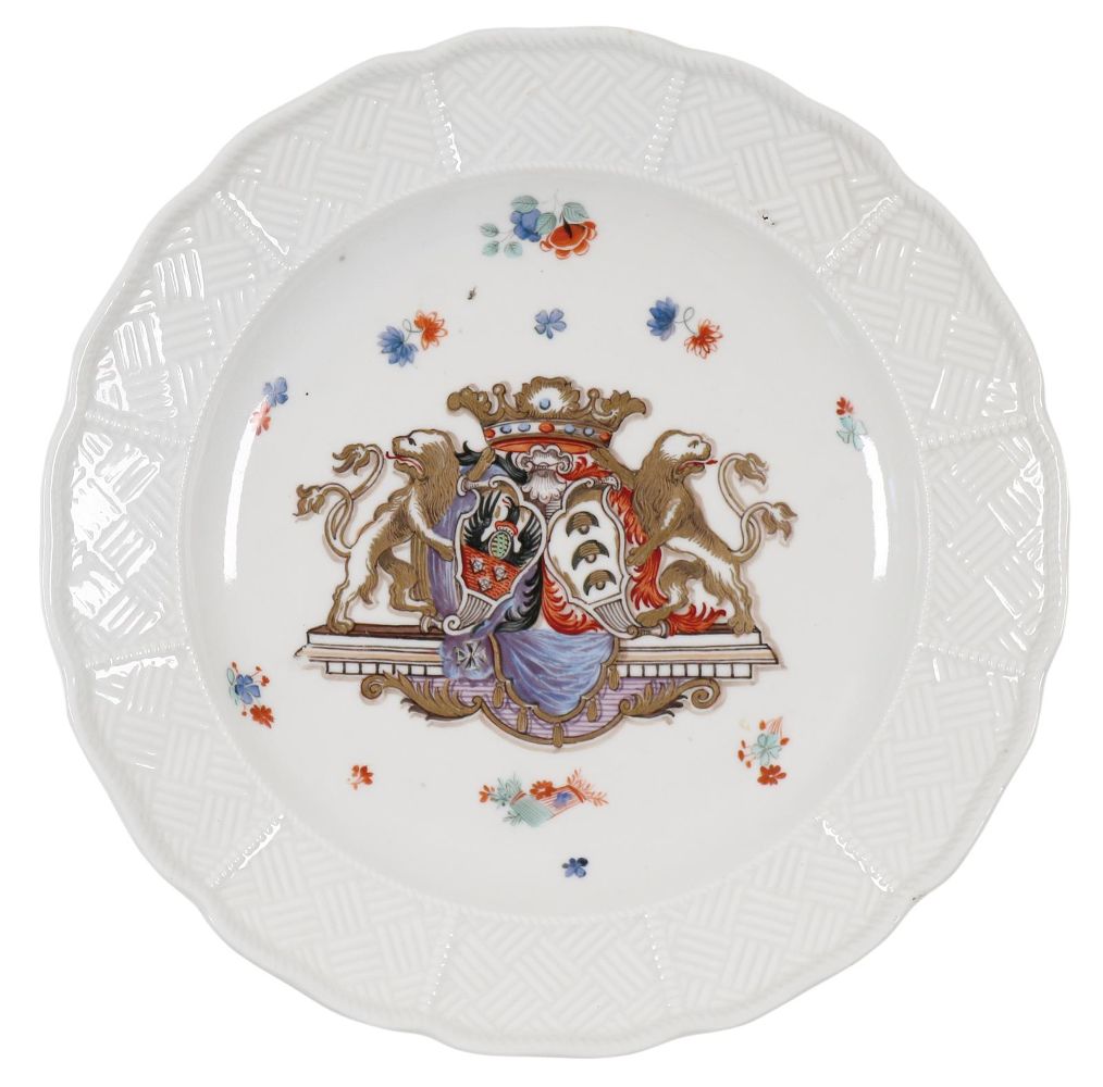 Große Abbildung Nr.1: 145-2593 Sulkowski, Teller: (Porzellan u. Keramik, Meissen)