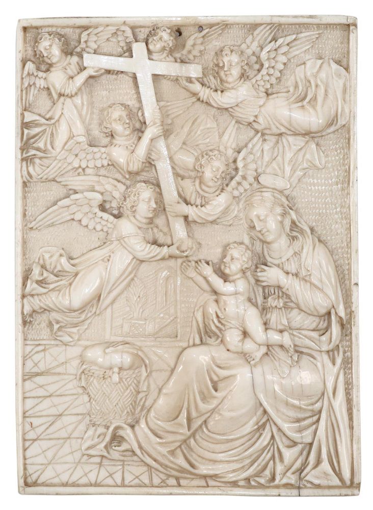 Große Abbildung Nr.1: 145-2598 Anbetungszene: (Religiöse Volkskunst)