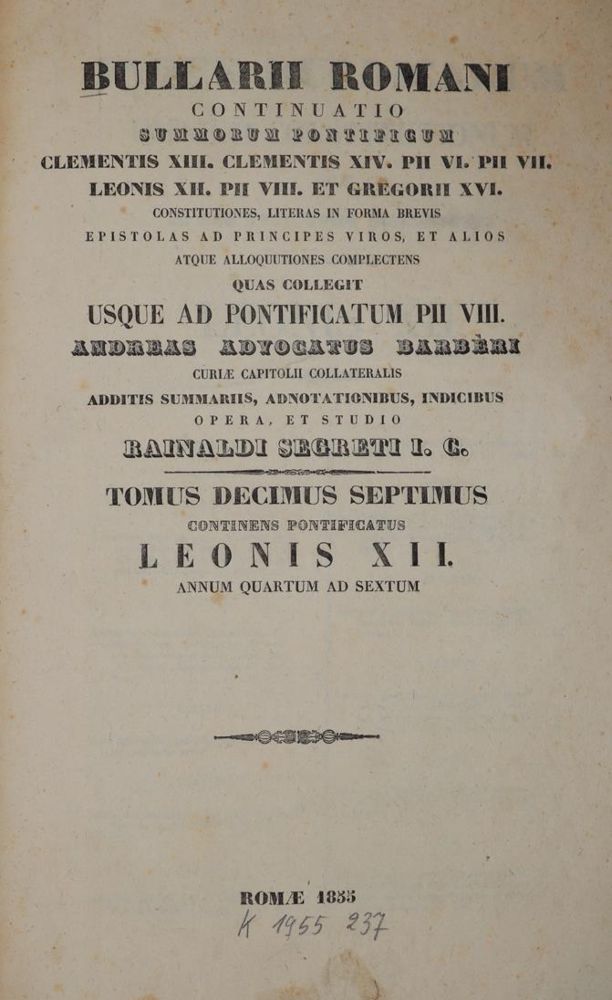 Benedictus XIV, paus. – Opera omnia in unum corpus collecta