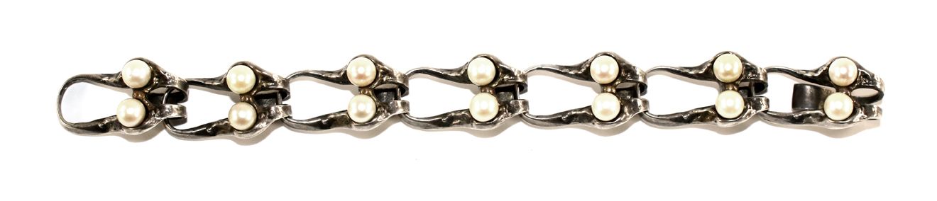 Große Abbildung Nr.1: 145-2645 Perlarmband: (Schmuck)