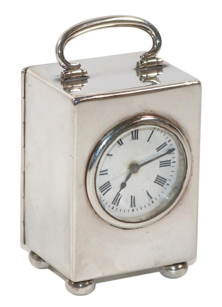 Große Abbildung Nr.1: 145-2673 Reiseuhr London.: (Silber)