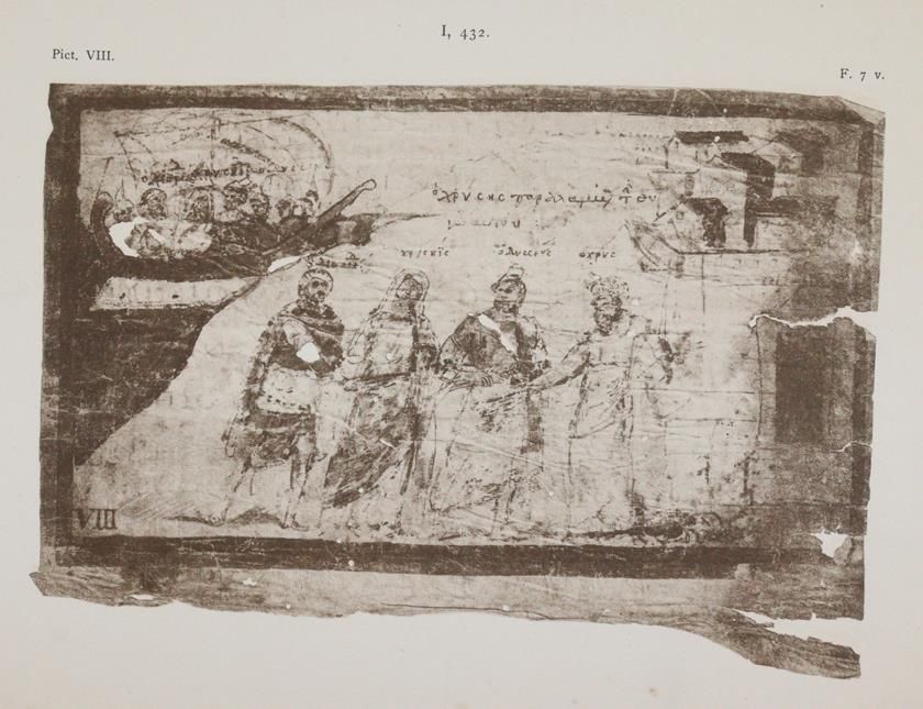 Homer. – Homeri iliadis pictae, fragmenta ambrosiani