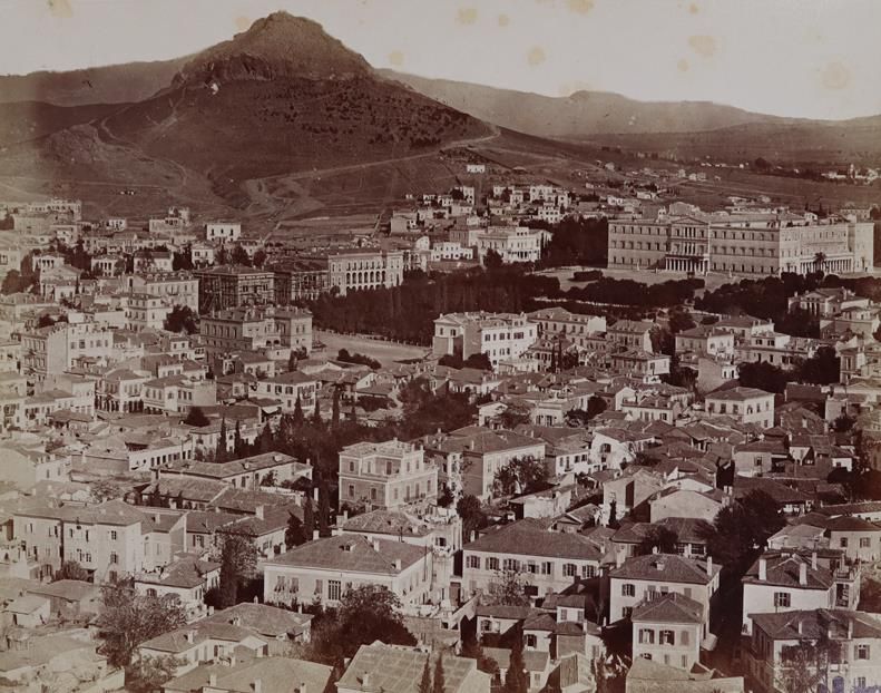Athene (titel op omslag) – Album met 12 op karton gemonteerde foto's