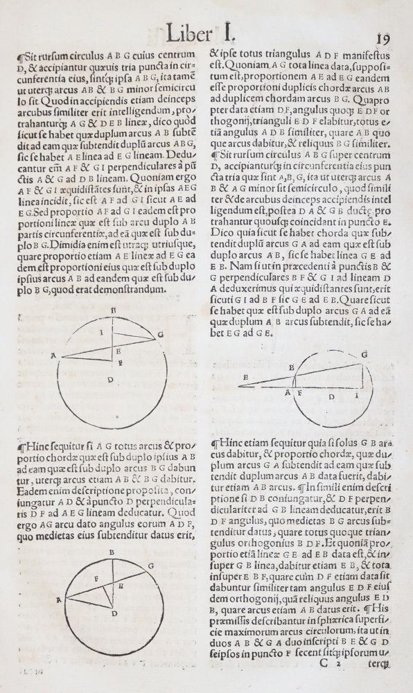 Große Abbildung Nr.4: 145-280 Ptolemaeus,C.: (Alte Drucke, Handschriften und Theologie)