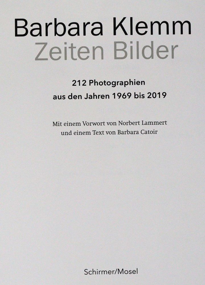 Große Abbildung Nr.3: 145-2938 Klemm, Barbara: (Photographie)