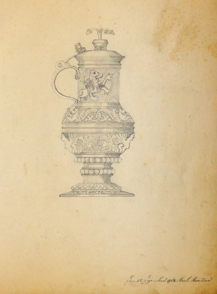 Große Abbildung Nr.1: 145-3044 Entwurfsmappe: (Varia, Architektur)