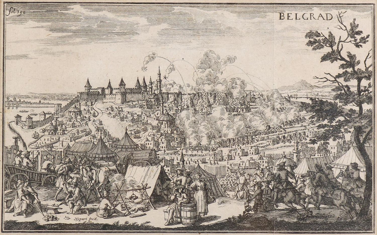 Große Abbildung Nr.1: 145-3050 Nypoort, Justus van den: (Varia, Ausland, Serbien)