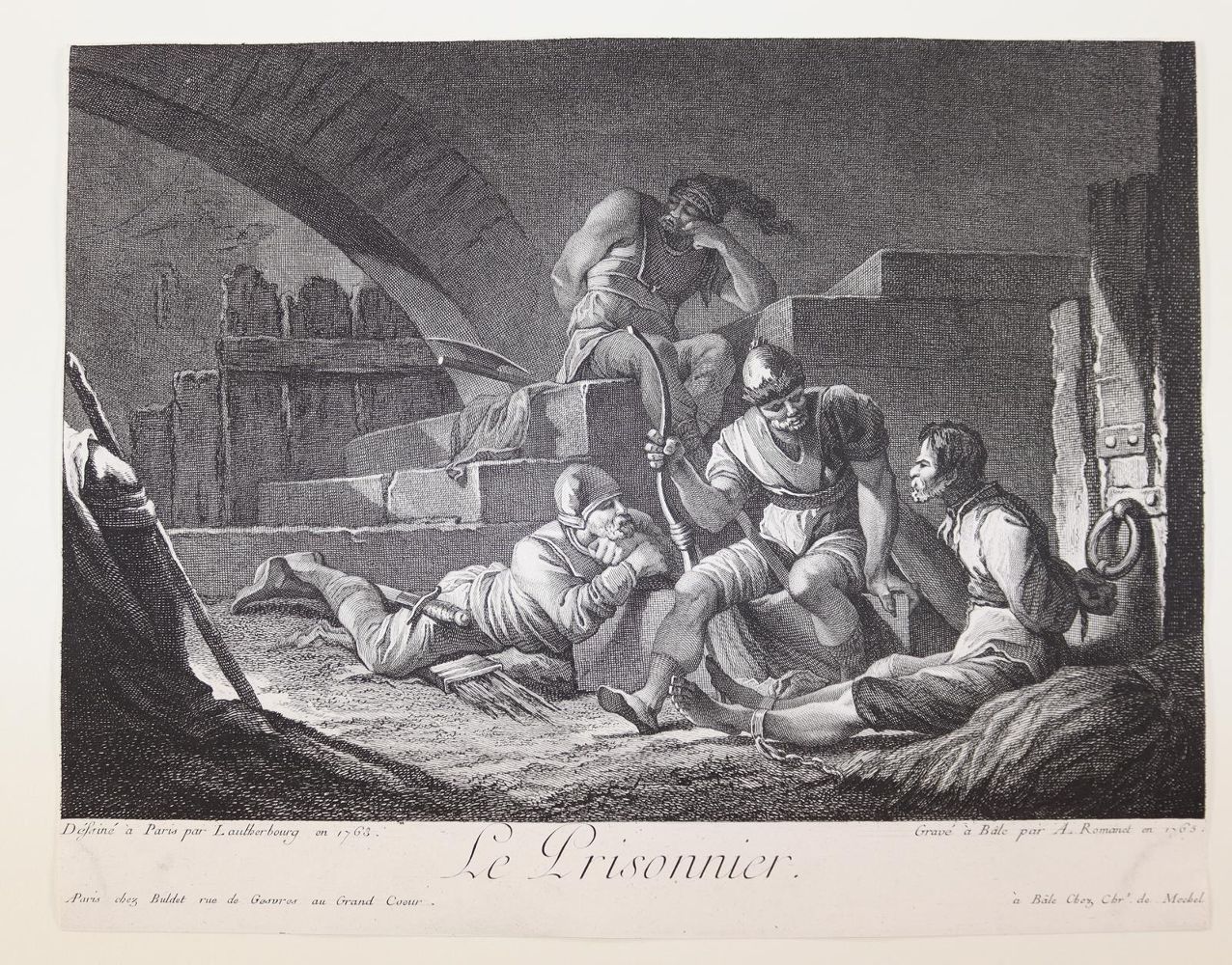 Große Abbildung Nr.1: 145-3057 Gefängniswärter.: (Varia, Berufe)