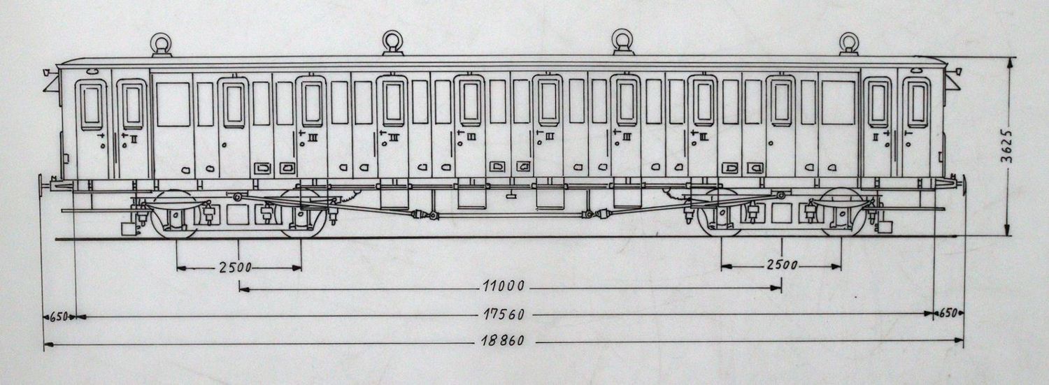 Große Abbildung Nr.2: 145-3091 Technische Zeichnungen.: (Varia, Eisenbahn)