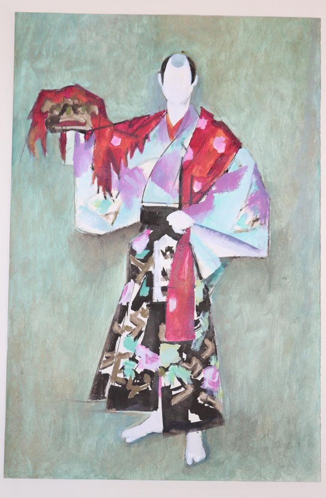 Große Abbildung Nr.7: 145-3097 Theater in Japan.: (Varia, Film - Theater - Tanz)