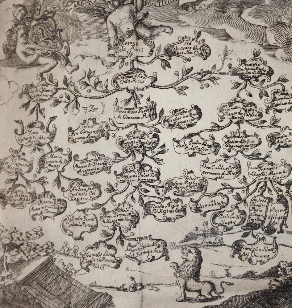 Große Abbildung Nr.2: 145-311 Galli,P.A.: (Sixtus V., Papst)