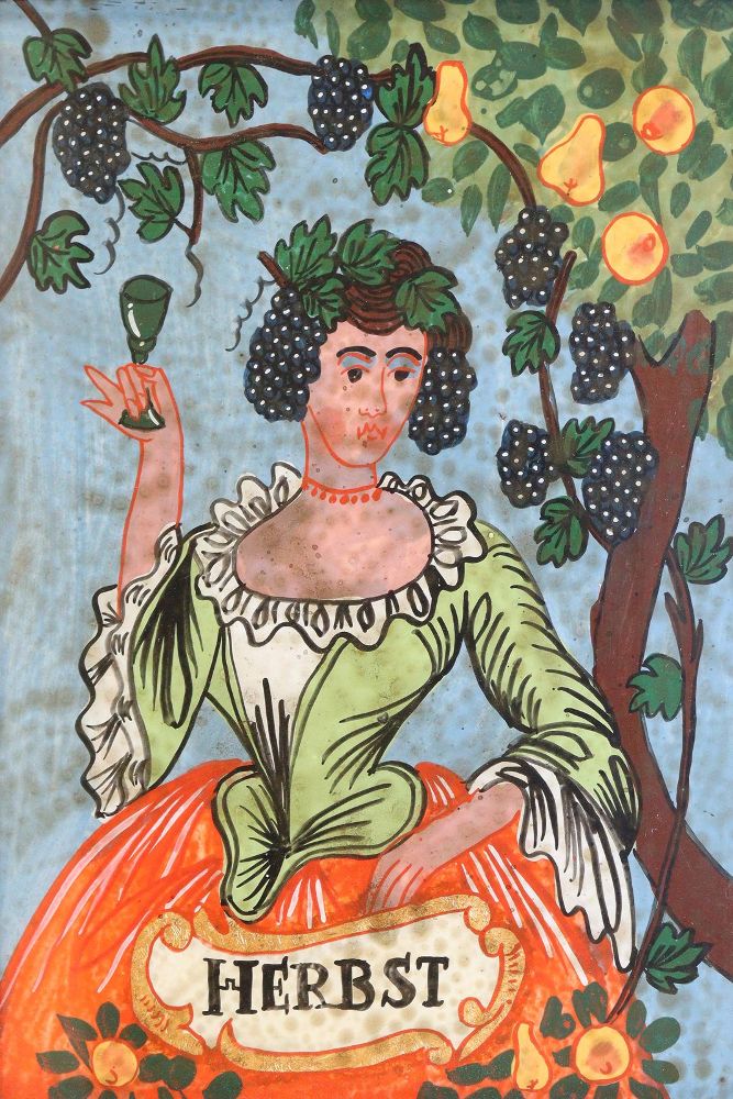Große Abbildung Nr.1: 145-3111 Hinterglasmalerei.: (Varia)