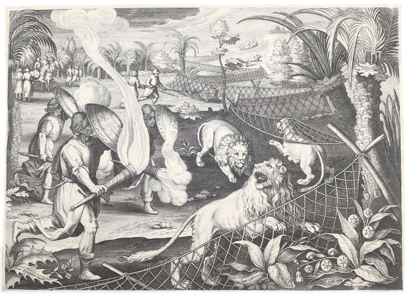 Große Abbildung Nr.1: 145-3113 Collaert, Jan Baptist II: (Varia, Jagd)