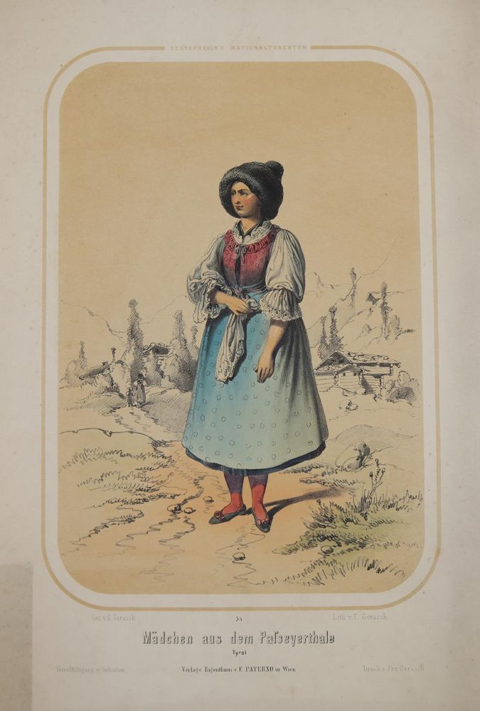 Große Abbildung Nr.3: 145-3168 Konvolut.: (Varia, Mode und Trachten)
