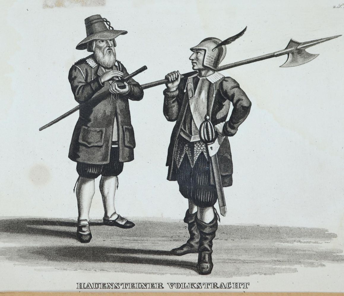 Große Abbildung Nr.4: 145-3168 Konvolut.: (Varia, Mode und Trachten)