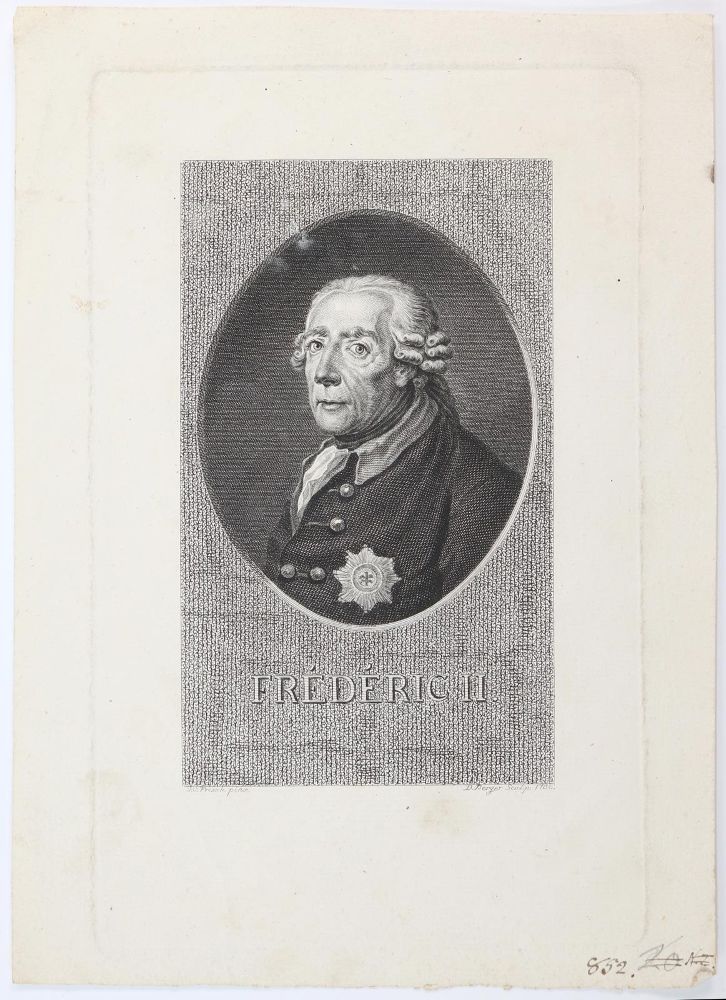 Große Abbildung Nr.1: 145-3178 Berger, Daniel: (Varia, Portrait, Friedrich II. (Der Große))