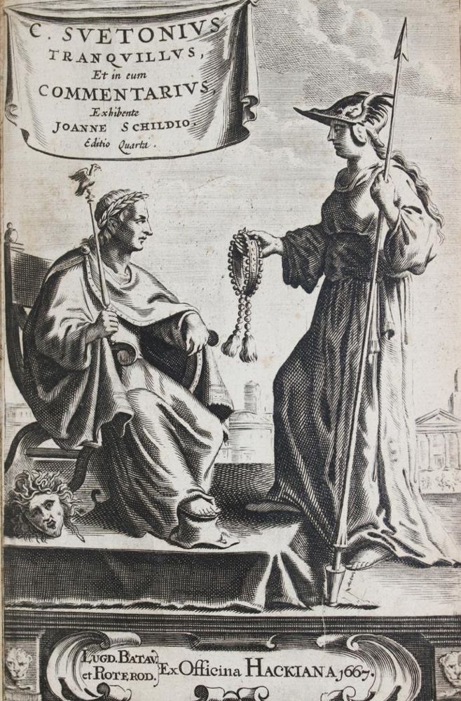 Große Abbildung Nr.1: 145-319 Suetonius,T.C.: (Old and rare books, manuscripts)