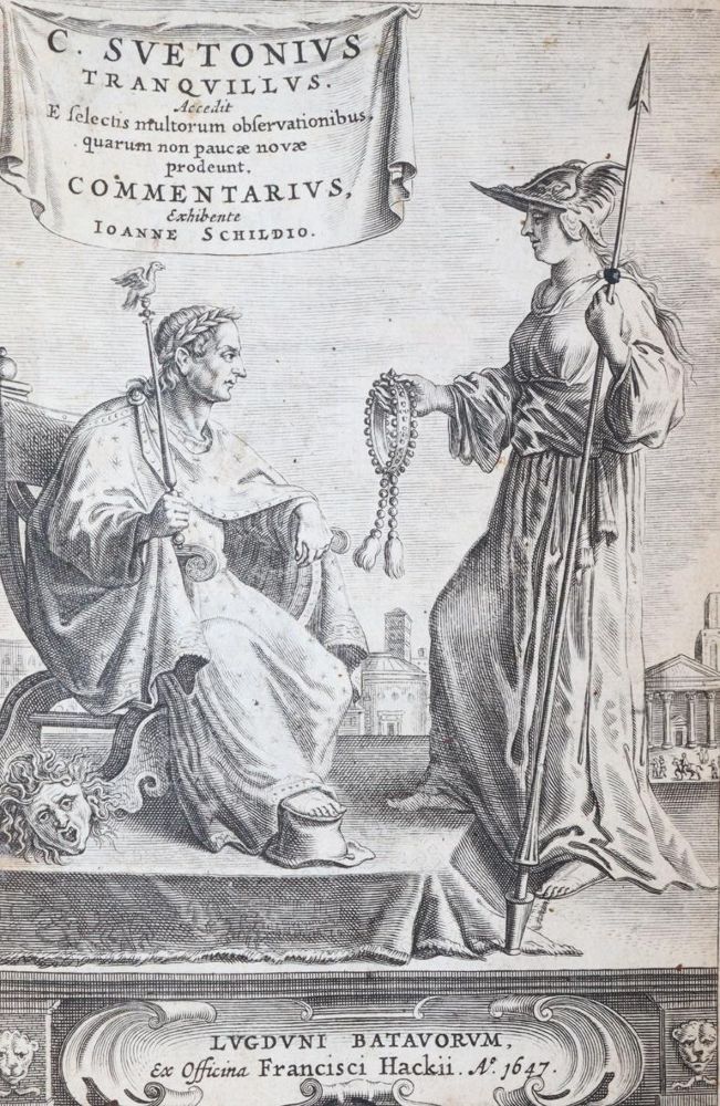 Светоний Транквилл. – (Opera), accedit e selectis multorum observationibus, quarum non paucae novae prodeunt, commentarius J