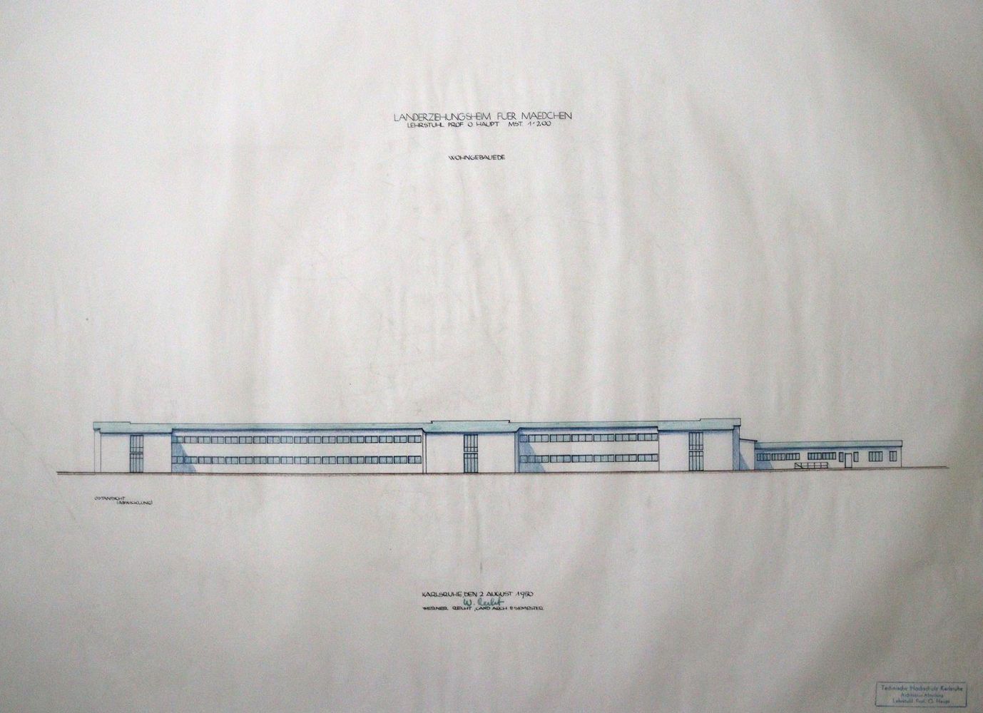 Große Abbildung Nr.4: 145-3239 Karlsruhe.: (Deutschland, Architektur)