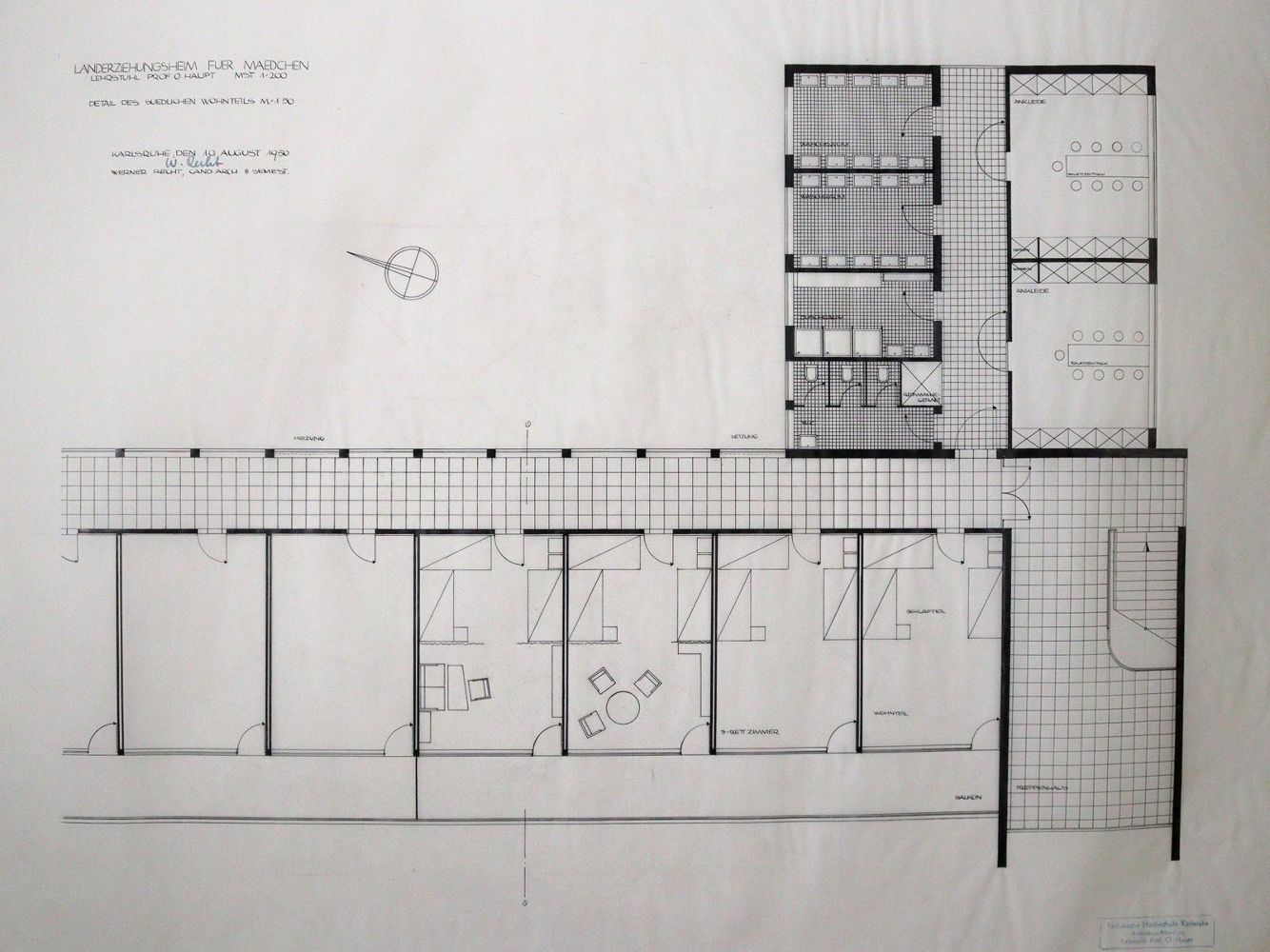 Große Abbildung Nr.5: 145-3239 Karlsruhe.: (Deutschland, Architektur)