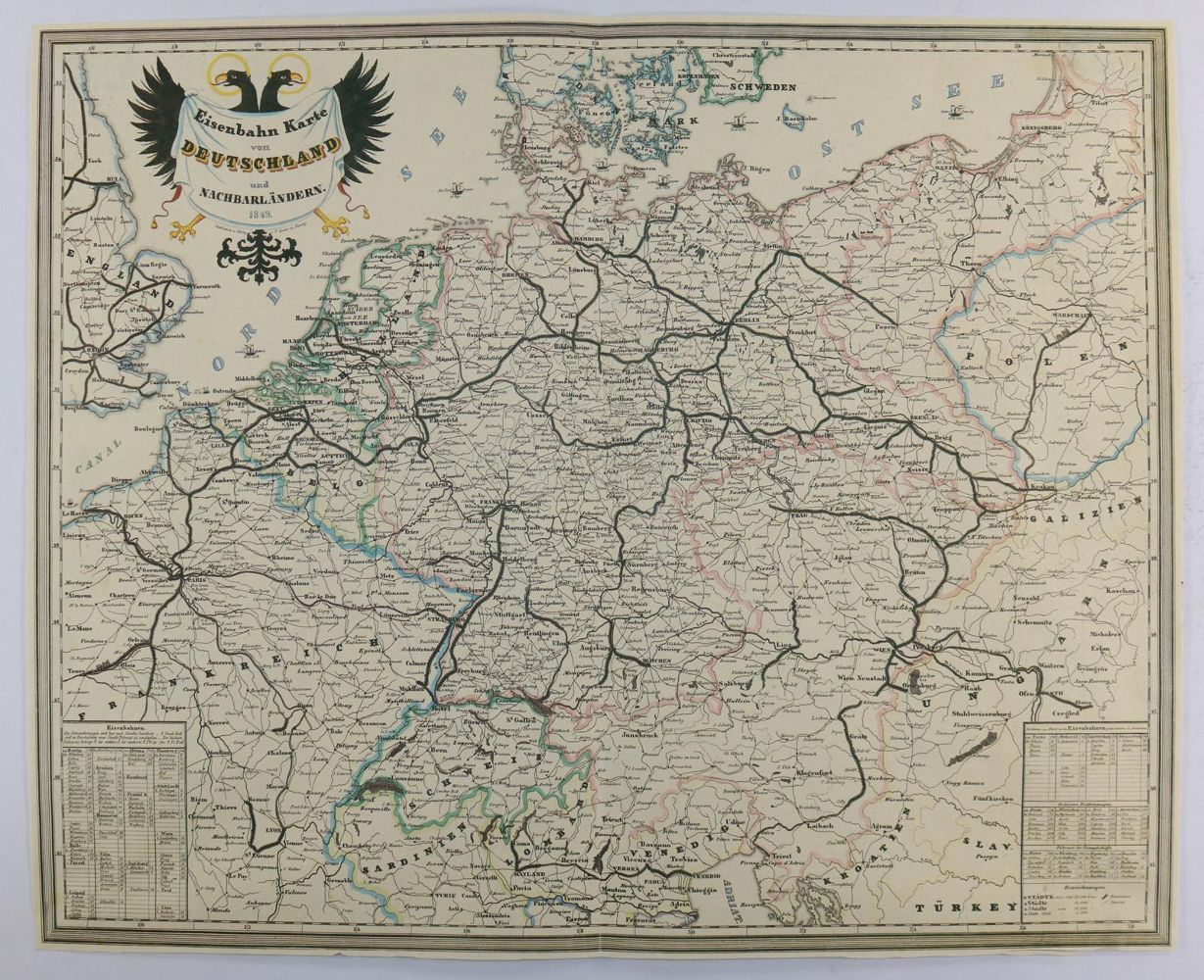 Große Abbildung Nr.5: 145-3282 Deutschlandkarten.: (Deutschland)