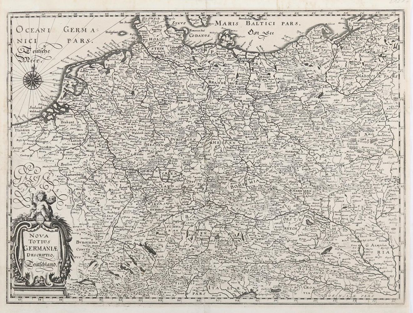 Große Abbildung Nr.1: 145-3283 Deutschlandkarten.: (Deutschland)