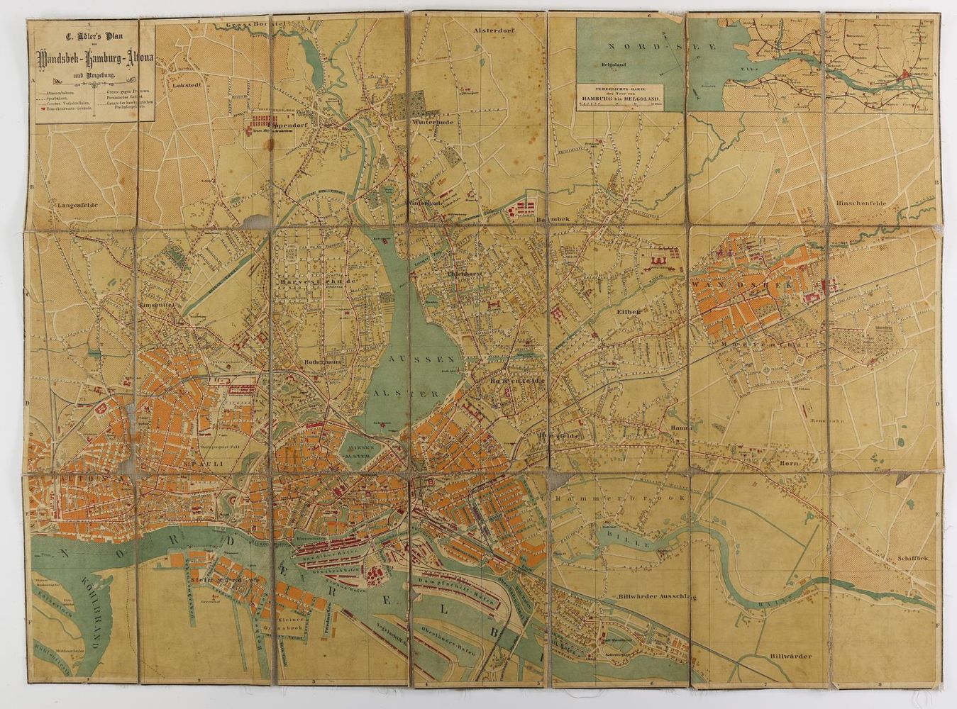 Große Abbildung Nr.10: 145-3298 Adler,C.: (Deutschland, Hamburg)