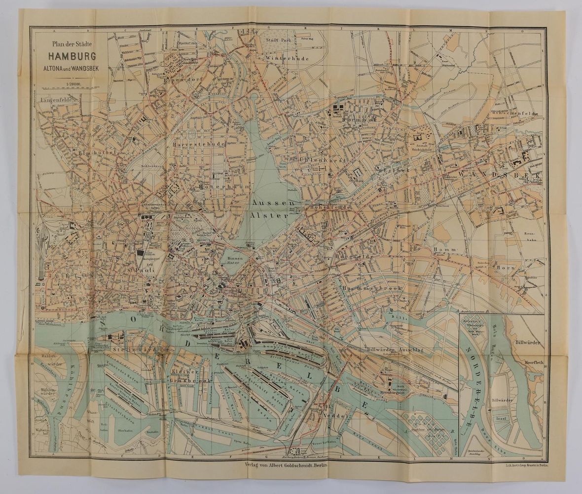 Große Abbildung Nr.11: 145-3298 Adler,C.: (Deutschland, Hamburg)