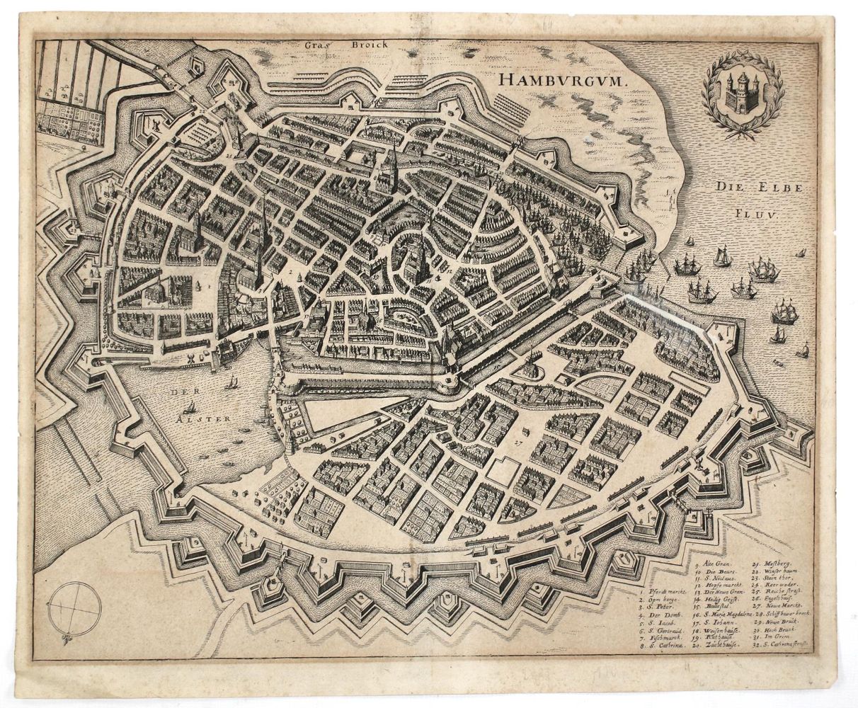 Große Abbildung Nr.4: 145-3300 Hamburg.: (Deutschland)