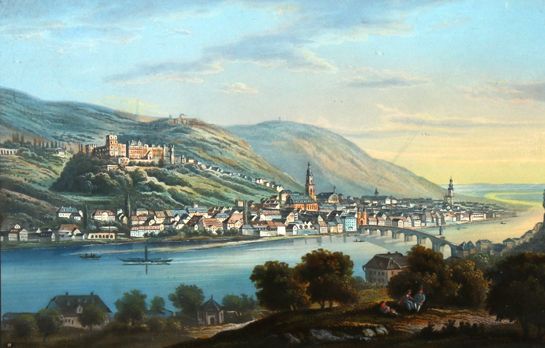 Große Abbildung Nr.1: 145-3302 Heidelberg: (Deutschland)