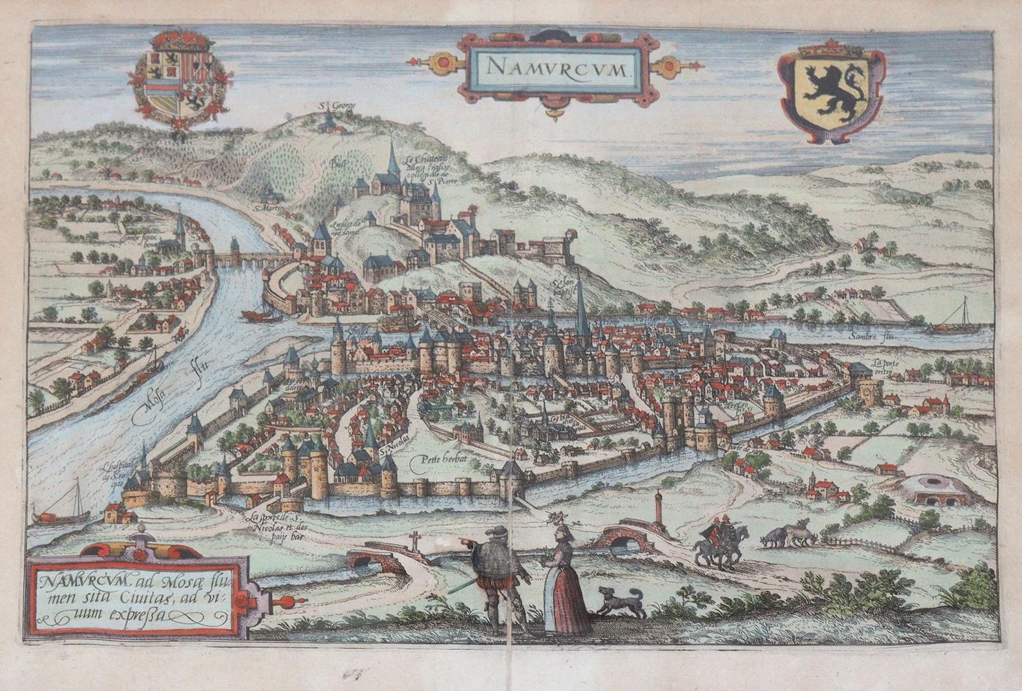 Große Abbildung Nr.1: 145-3310 Namur.: (Deutschland, Hessen)