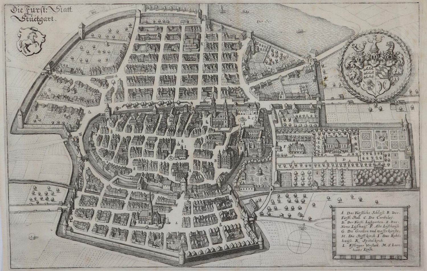 Große Abbildung Nr.1: 145-3367 Stuttgart.: (Deutschland)