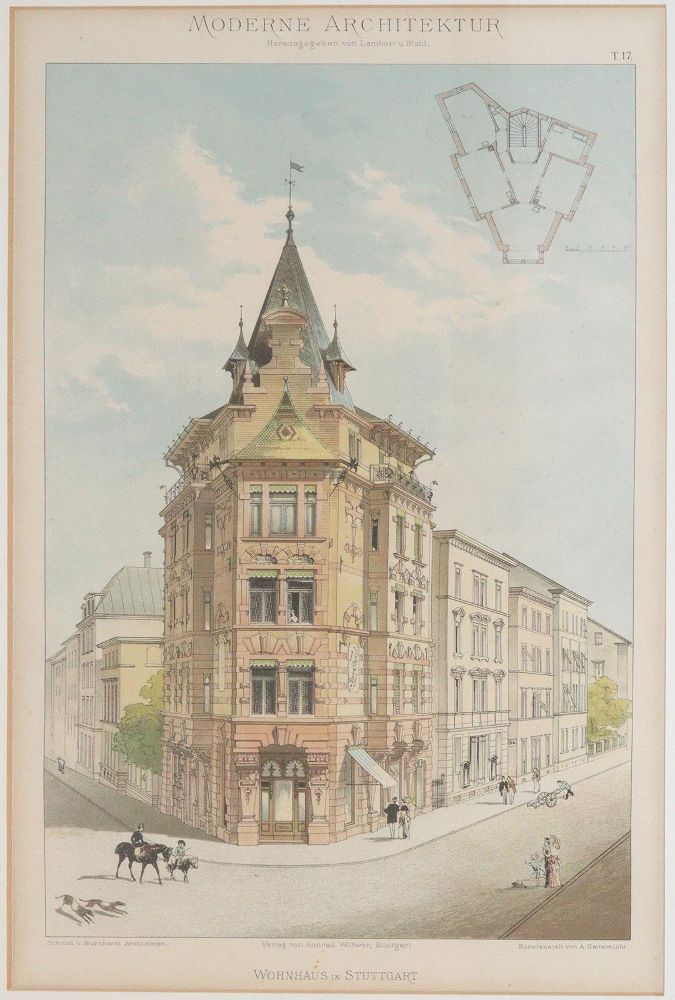 Große Abbildung Nr.4: 145-3371 Lambert und Stahl.: (Deutschland, Stuttgart)