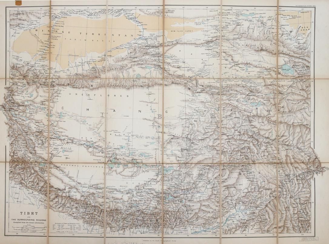 Große Abbildung Nr.1: 145-3397 Tibet.: (Ausland, Asien)