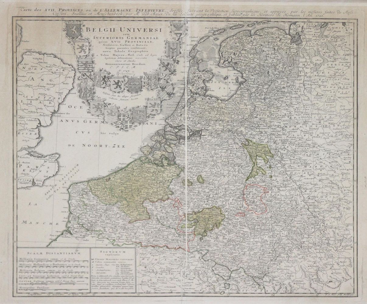 Große Abbildung Nr.2: 145-3405 Homann, Erben.: (Ausland, Benelux)