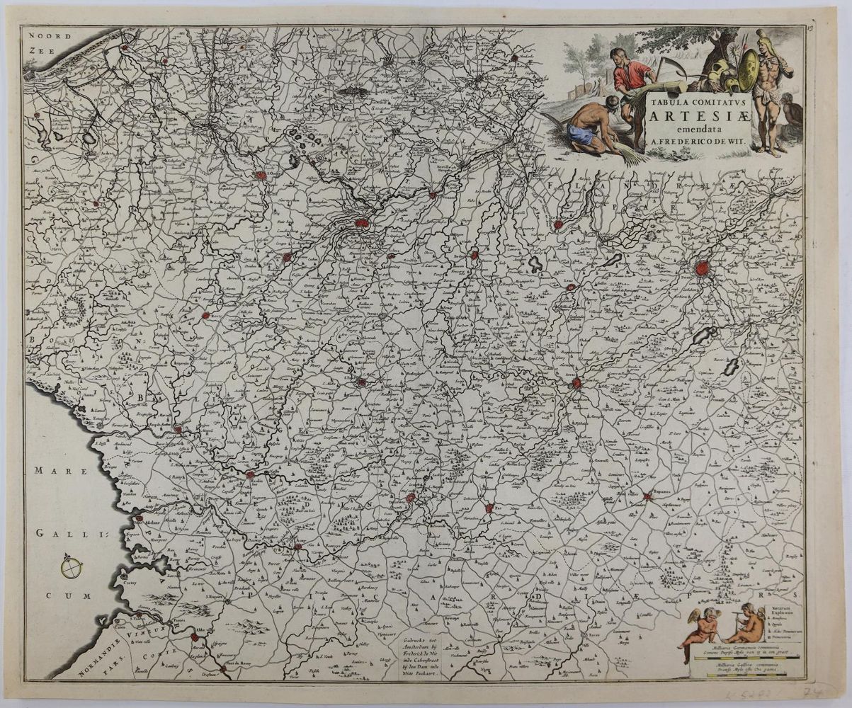 Große Abbildung Nr.3: 145-3408 Niederlande / Belgien.: (Ausland, Benelux)
