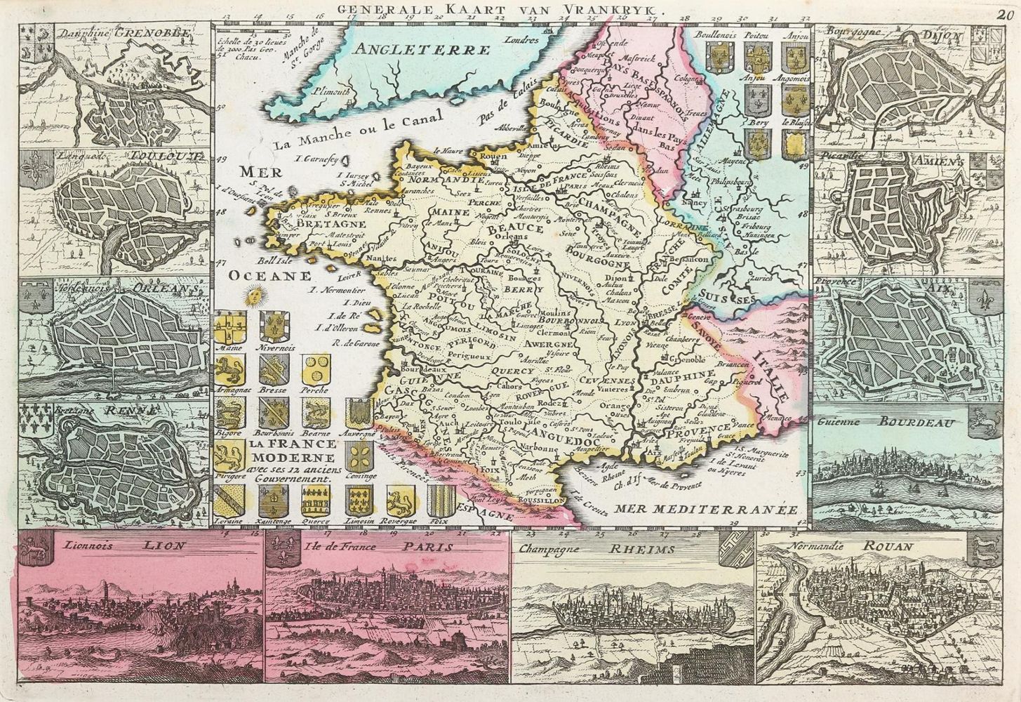 Große Abbildung Nr.3: 145-3429 Paris und Frankreich.: (Ausland, Frankreich)