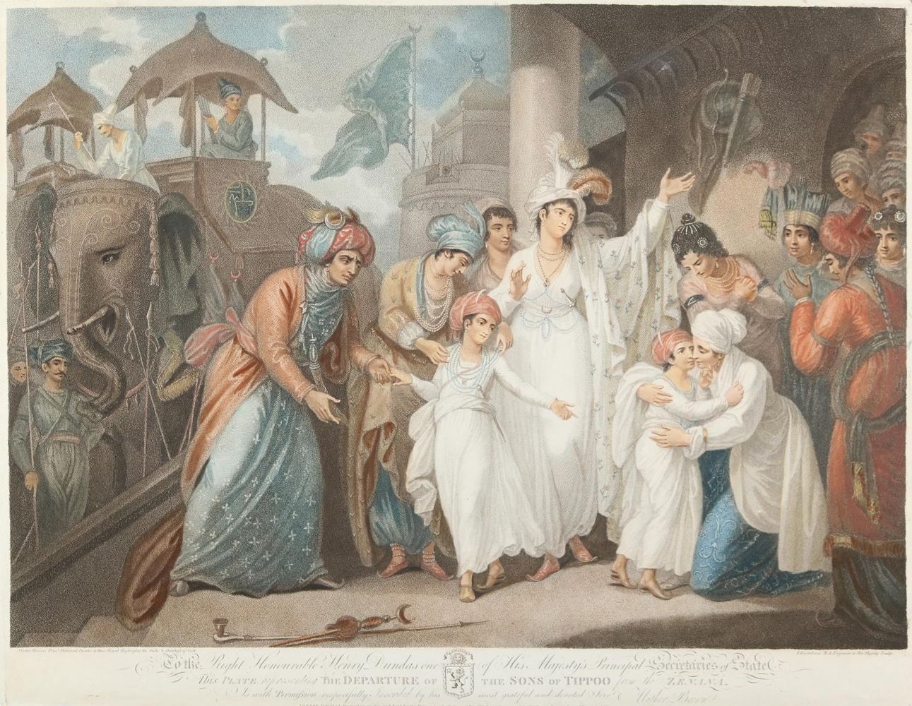 Große Abbildung Nr.1: 145-3442 Brown, Mather: (Ausland, Indien)