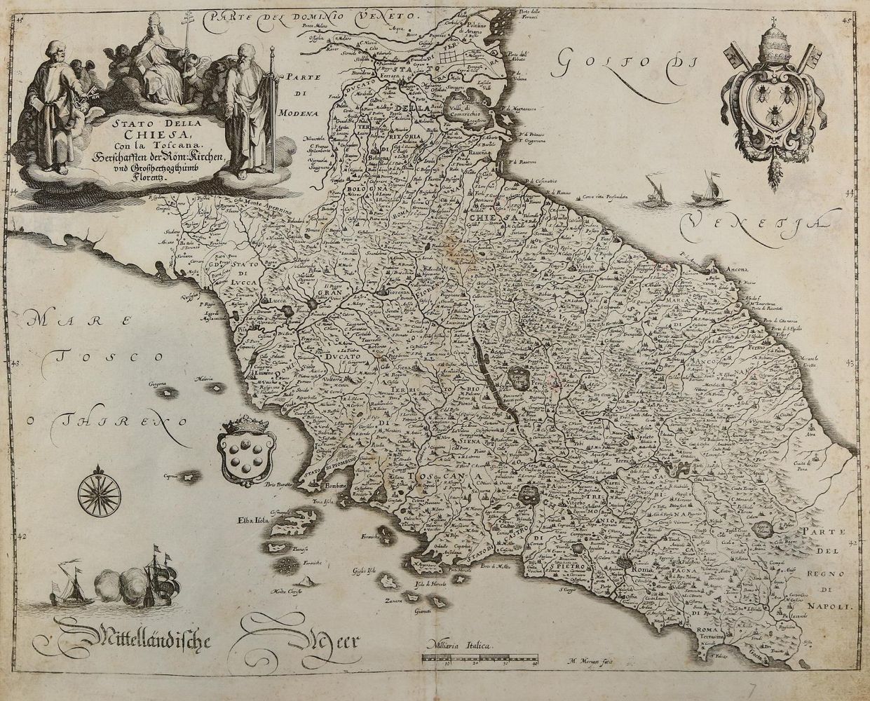 Große Abbildung Nr.3: 145-3446 Ancona und Urbino.: (Ausland, Italien)