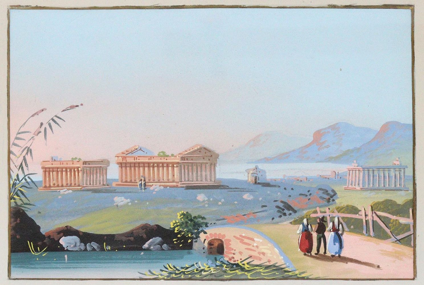 Große Abbildung Nr.1: 145-3476 Paestum.: (Ausland, Italien)