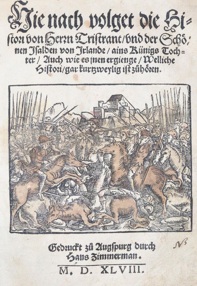 Große Abbildung Nr.1: 145-349 Volksbücher.: (Old and rare books, manuscripts)