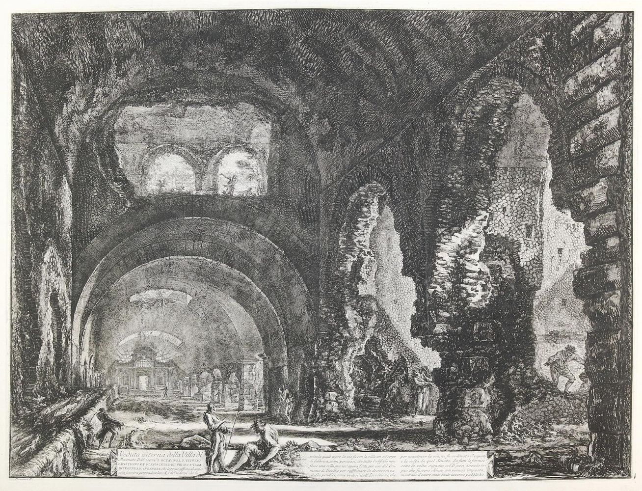 Große Abbildung Nr.1: 145-3510 Piranesi, Giovanni Battista: (Ausland, Italien, Rom)