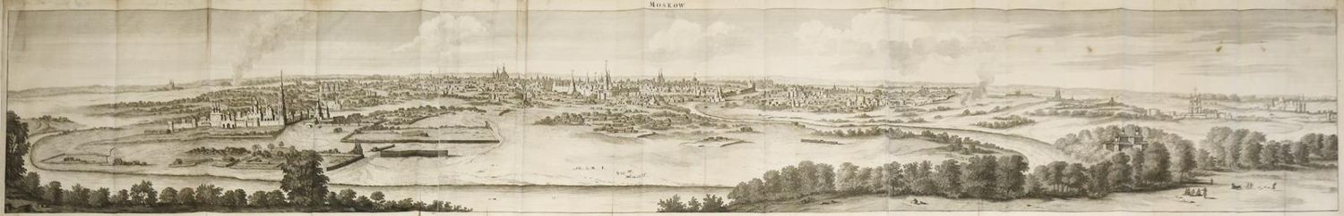 Große Abbildung Nr.1: 145-3580 Moskau.: (Ausland, Russland)