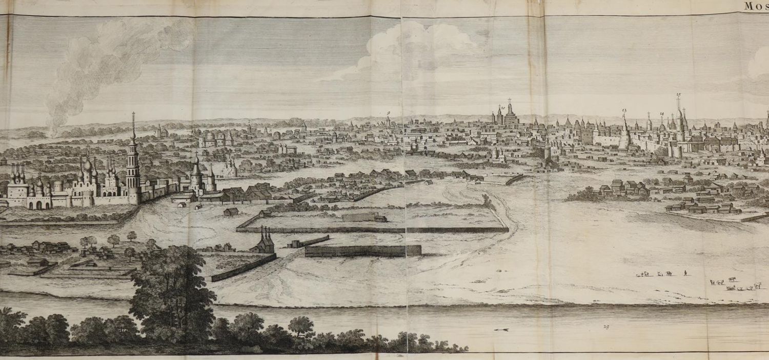 Große Abbildung Nr.12: 145-3580 Moskau.: (Ausland, Russland)